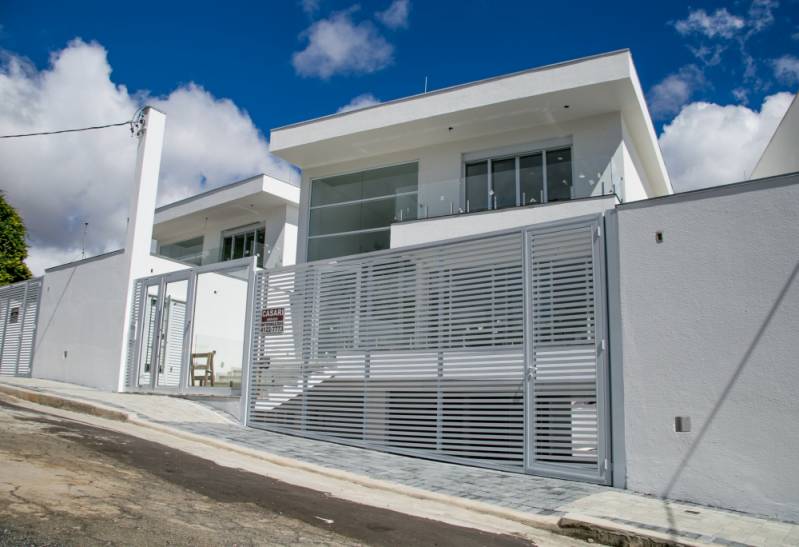 Fabricante de Portões de Alumínio Automáticos em Guarulhos - Portão de Alumínio Anodizado